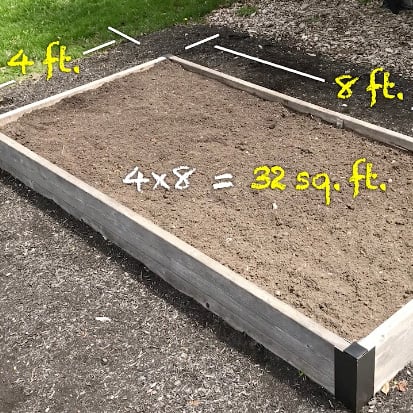 soil in raised bed