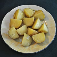 Yukon Gold potatoes keep their shape when boiled