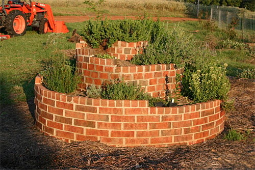 brick herb spiral