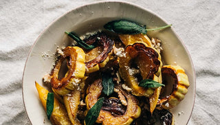Roasted Winter Squash with Vanilla Bean Brown Butter
