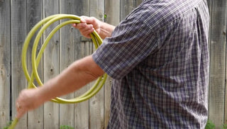 How to Coil a Hose for Fewer Tangles