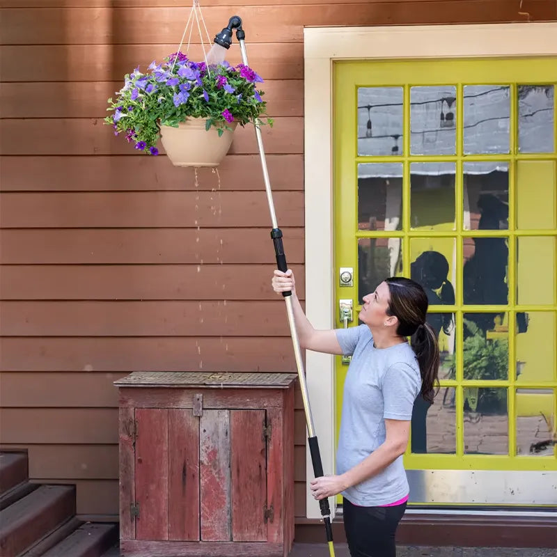 indoor plant watering wand 8-Pattern Telescoping Watering Wand, 6'