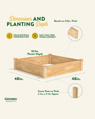 4' Cedar Raised Beds