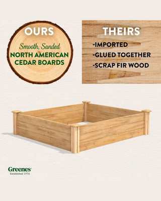 4' Cedar Raised Beds
