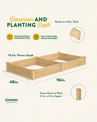 4' Cedar Raised Beds