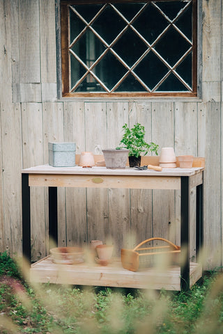 Cedar Potting Bench