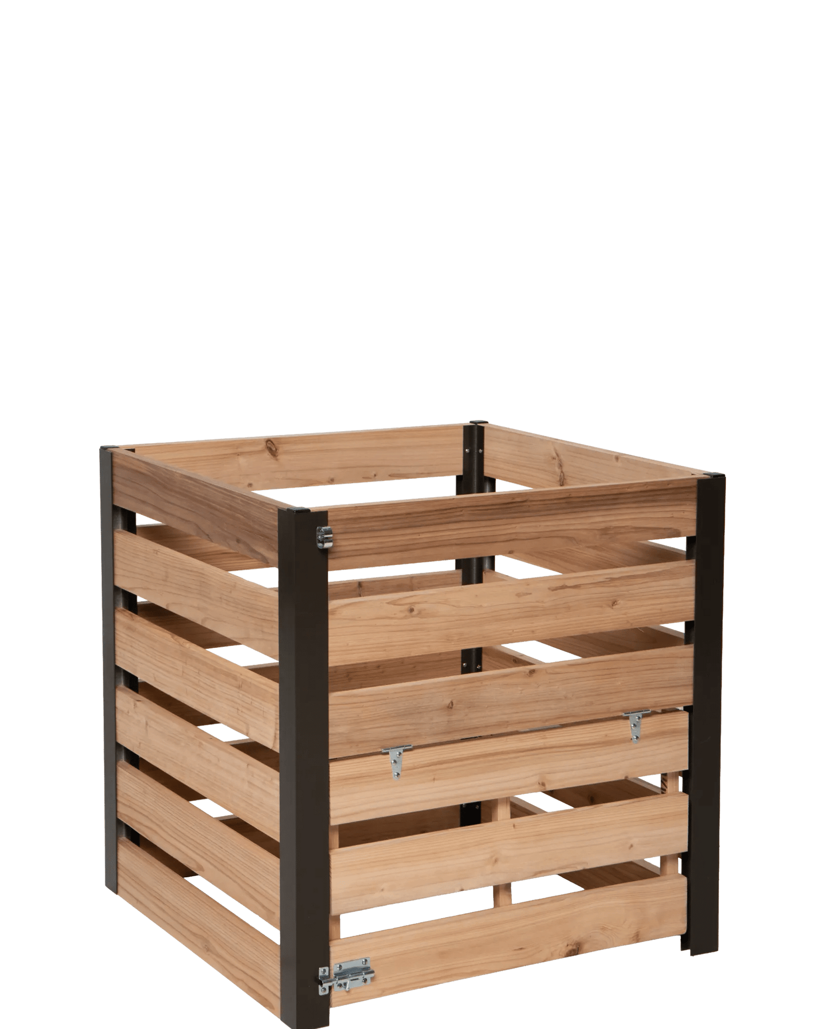 Cedar Composter with Bottom Access, 80 Gallons | Gardener's Supply.