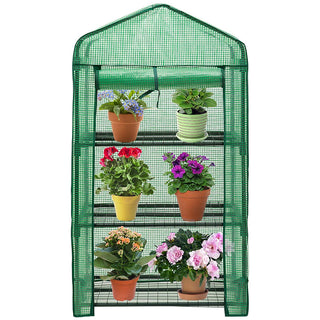 GENESIS Portable Rolling Greenhouse with Opaque Cover