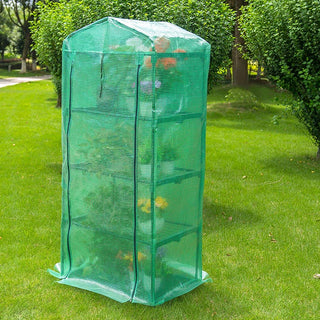 GENESIS Portable Rolling Greenhouse with Opaque Cover