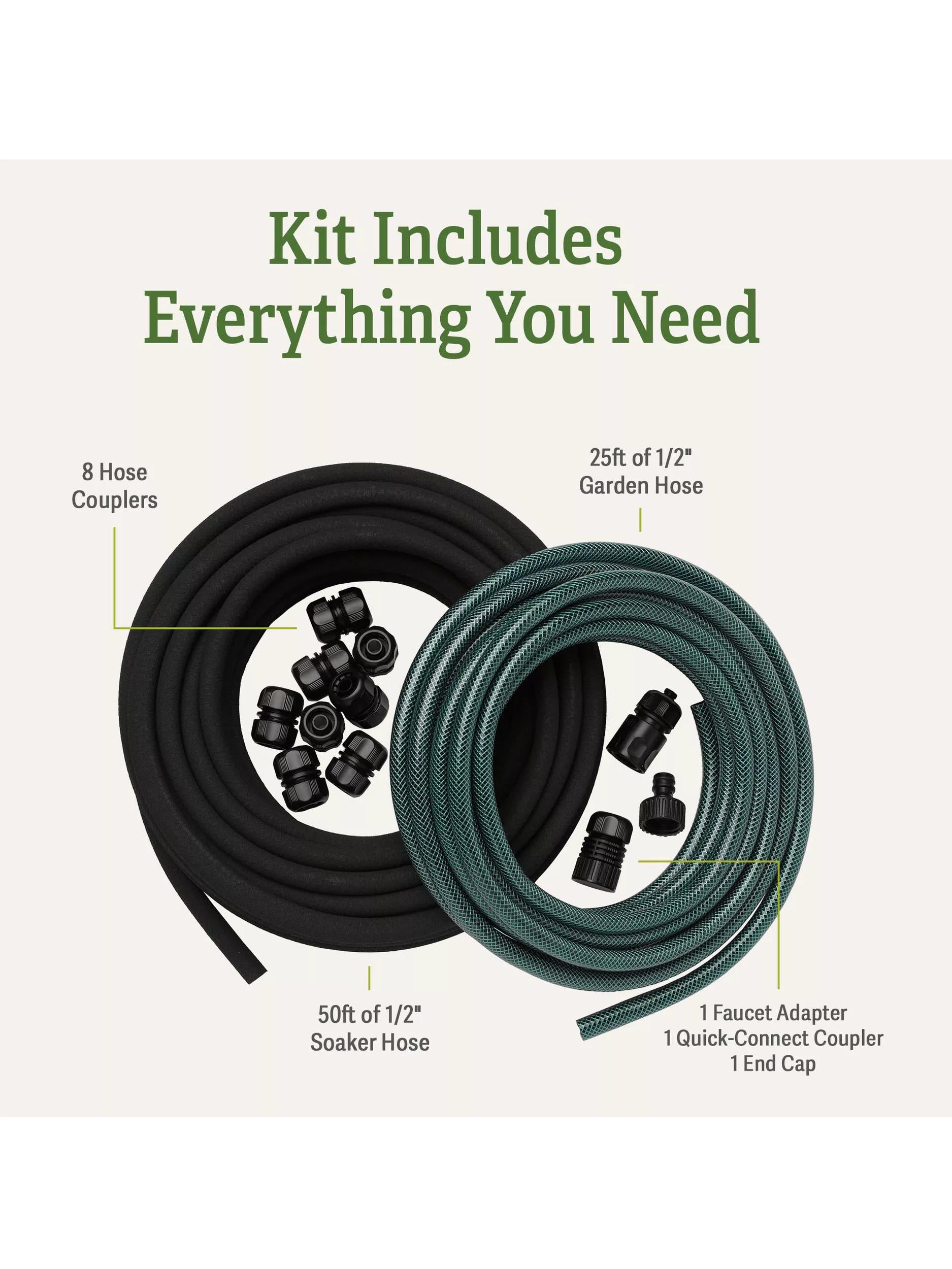 snip-n-spray garden and landscape sprinkler system Snip-n-Drip Soaker Hose System