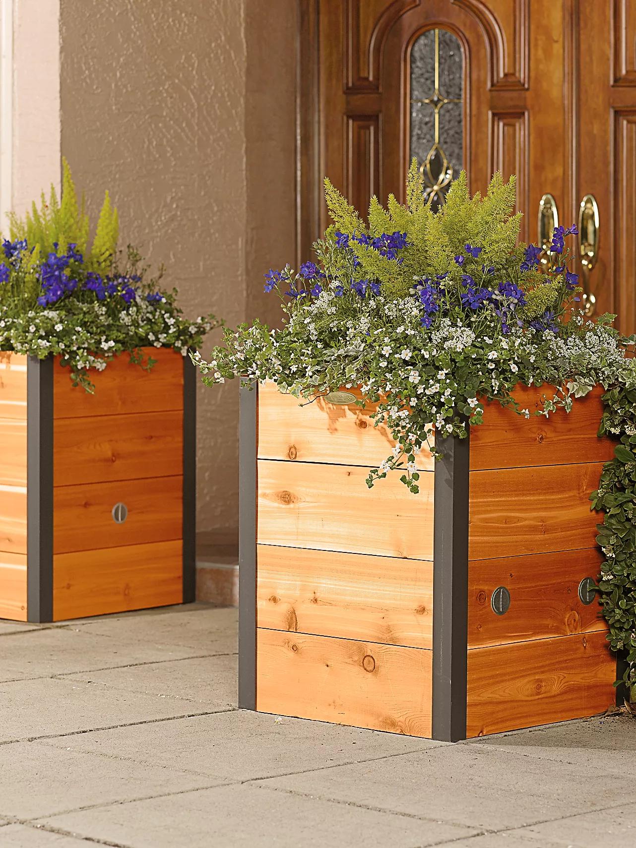 elevated pots for plants Elevated Raised Bed, 2' x 2'