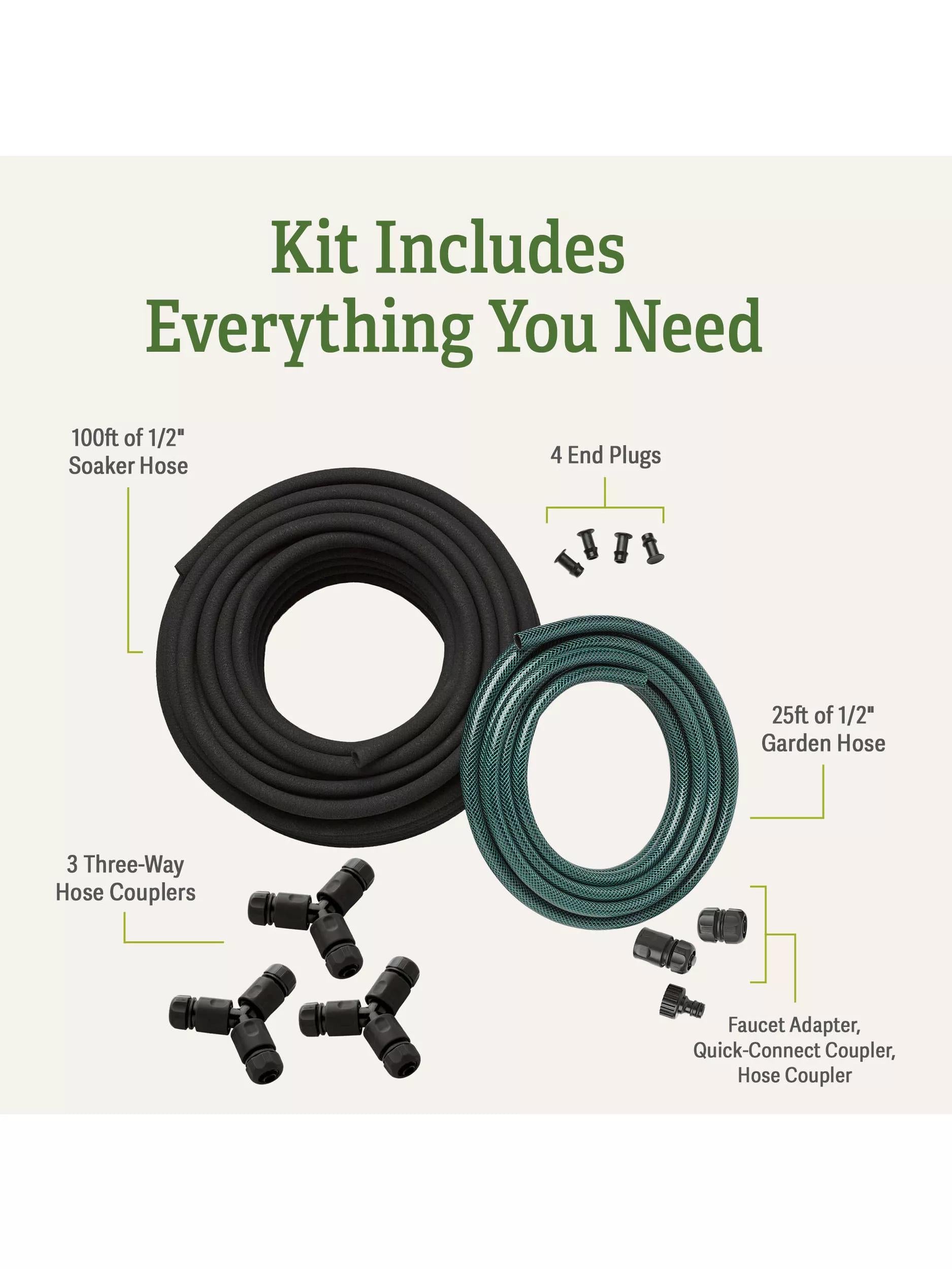 indoor watering hose for house plants Soaker Hose Irrigation System for Garden Rows