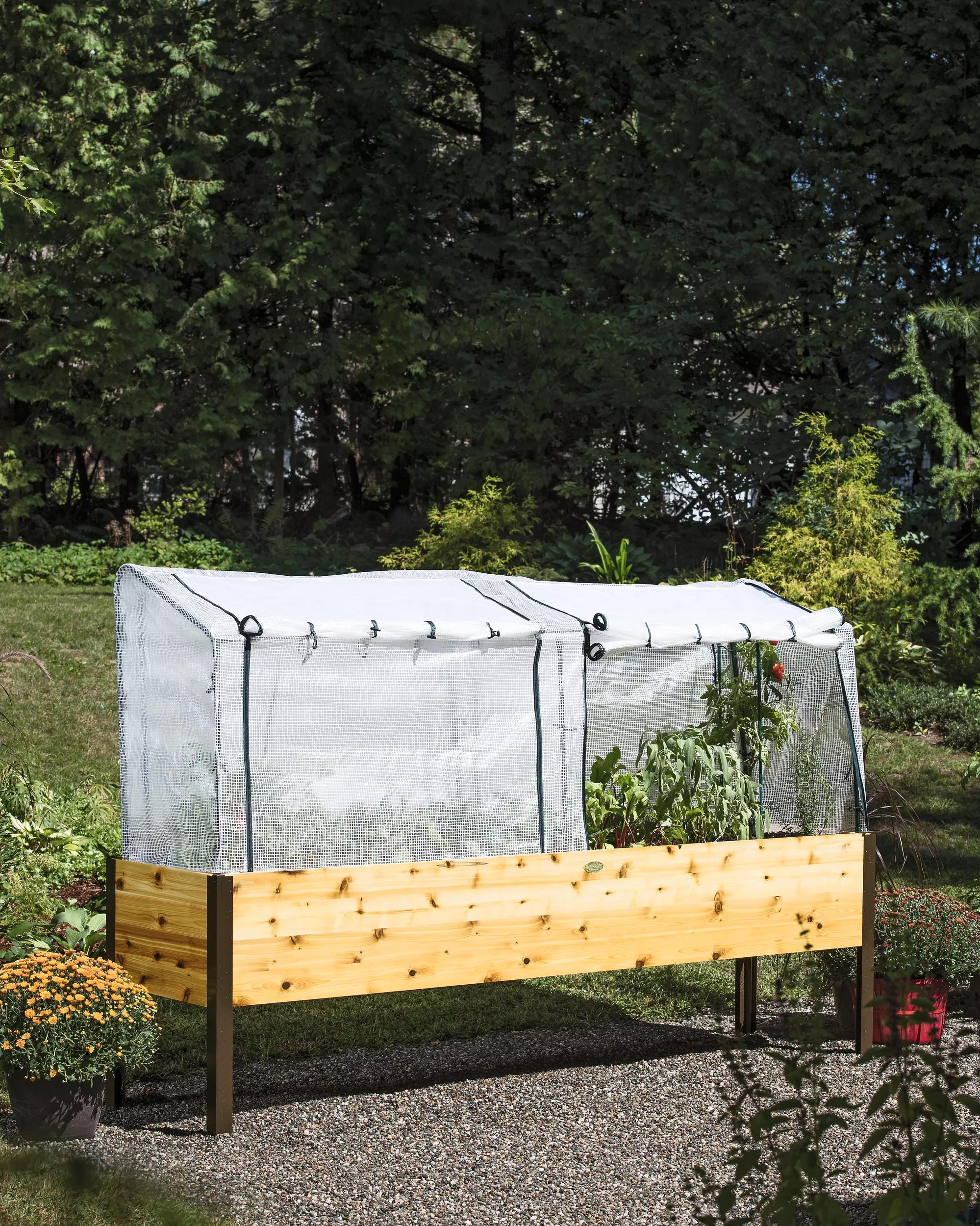 plastic planter covers Protection Frame & Covers, 2' x 8'
