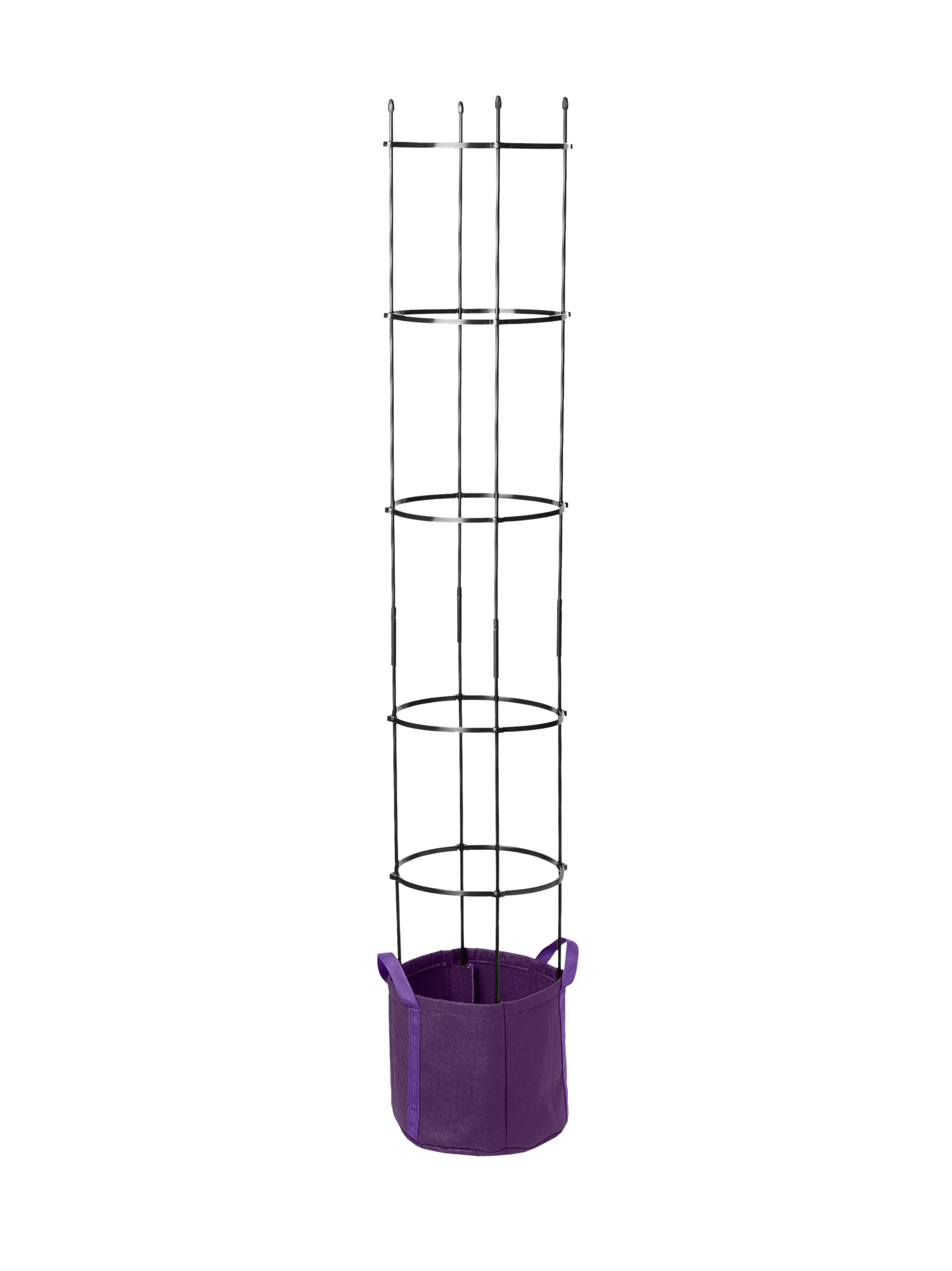 tomato plant grow bag size Tomato Grow Bag with 5' Integrated Cage