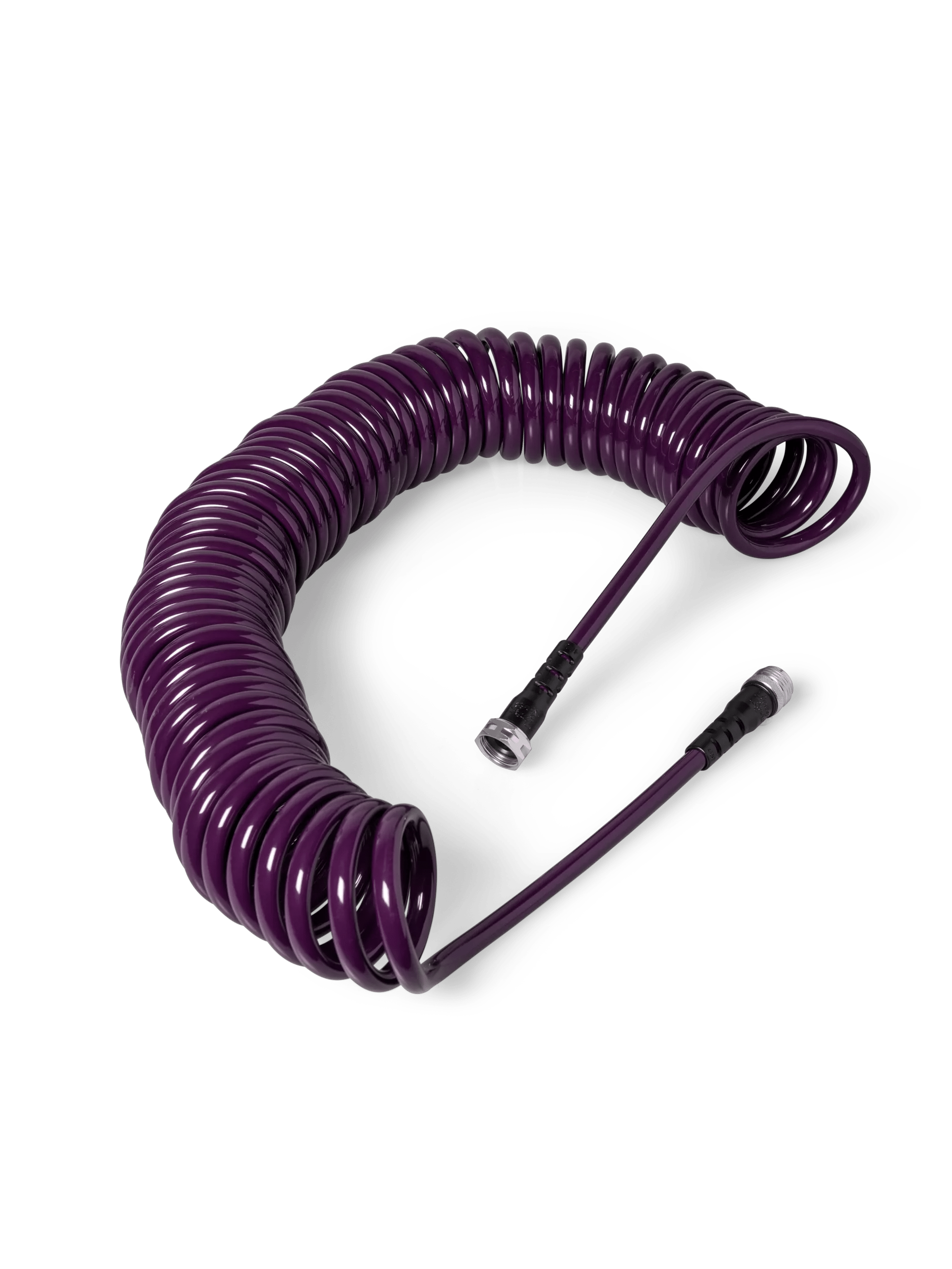 mini coil indoor garden hose with sprayer Ultra Lightweight Coil Hoses, 3/8"