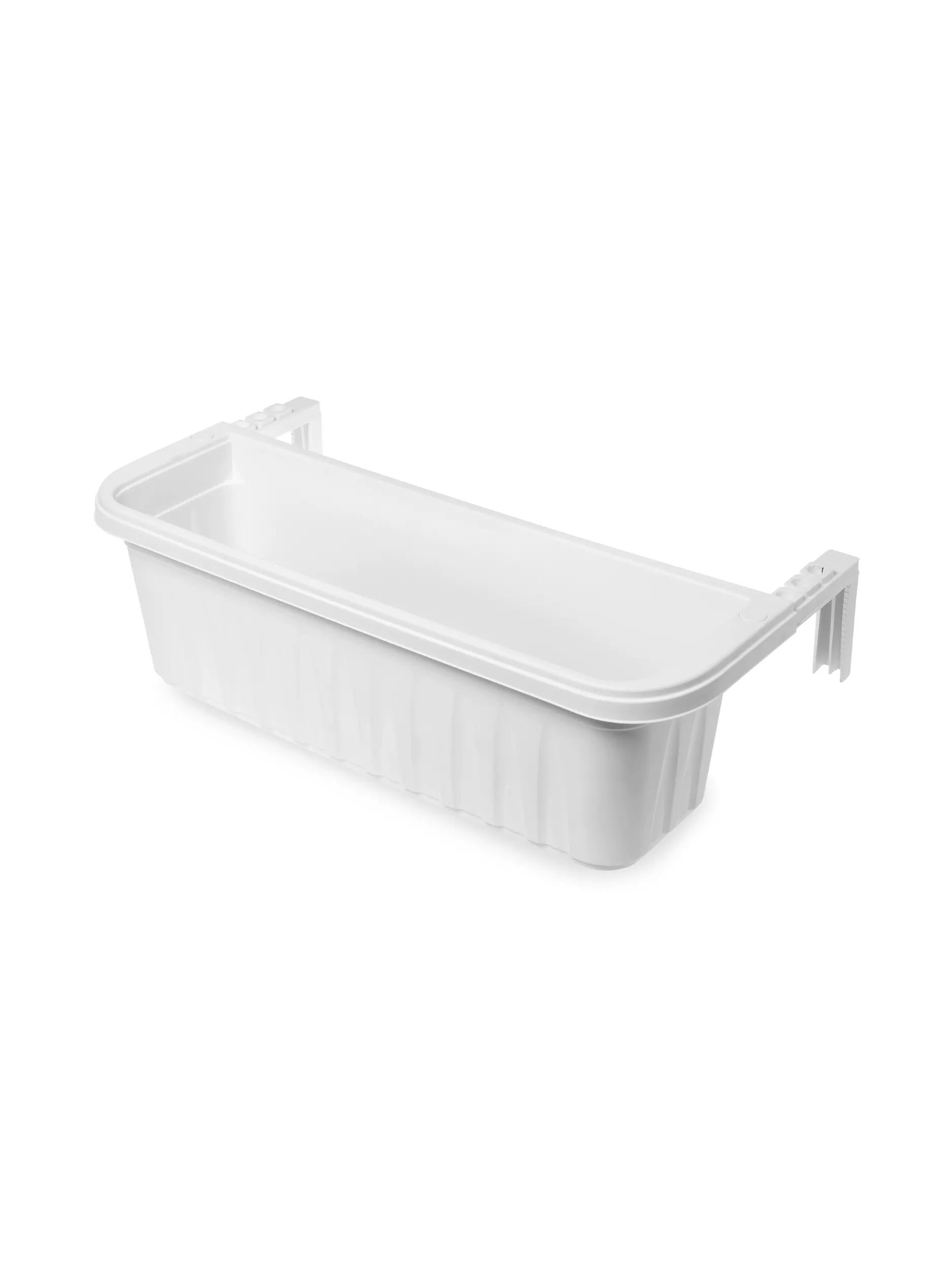 adjustable self watering railing planter Adjustable Self-Watering Railing Planter, 24"