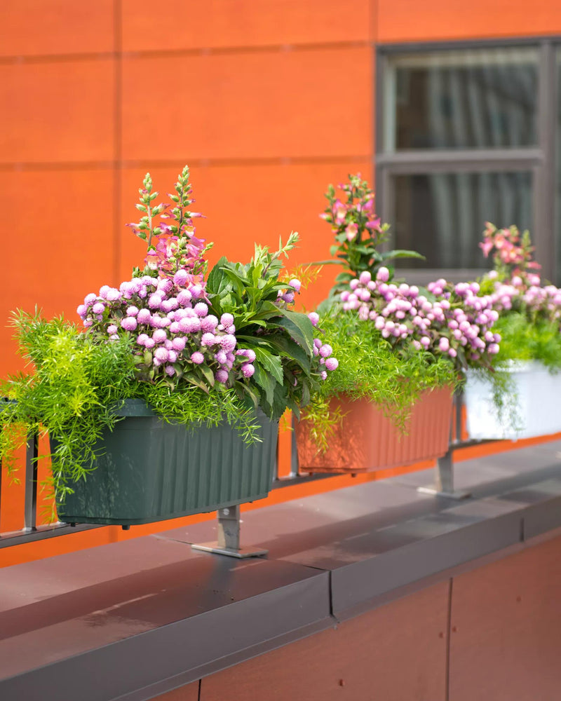 Railing Planters for Balconies and Decks | Gardener's Supply