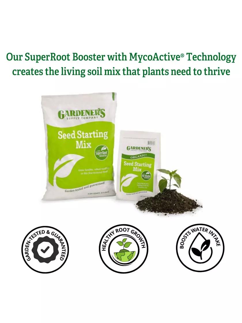 power plant seed mix Seed Starting Mix with Mycorrhizae
