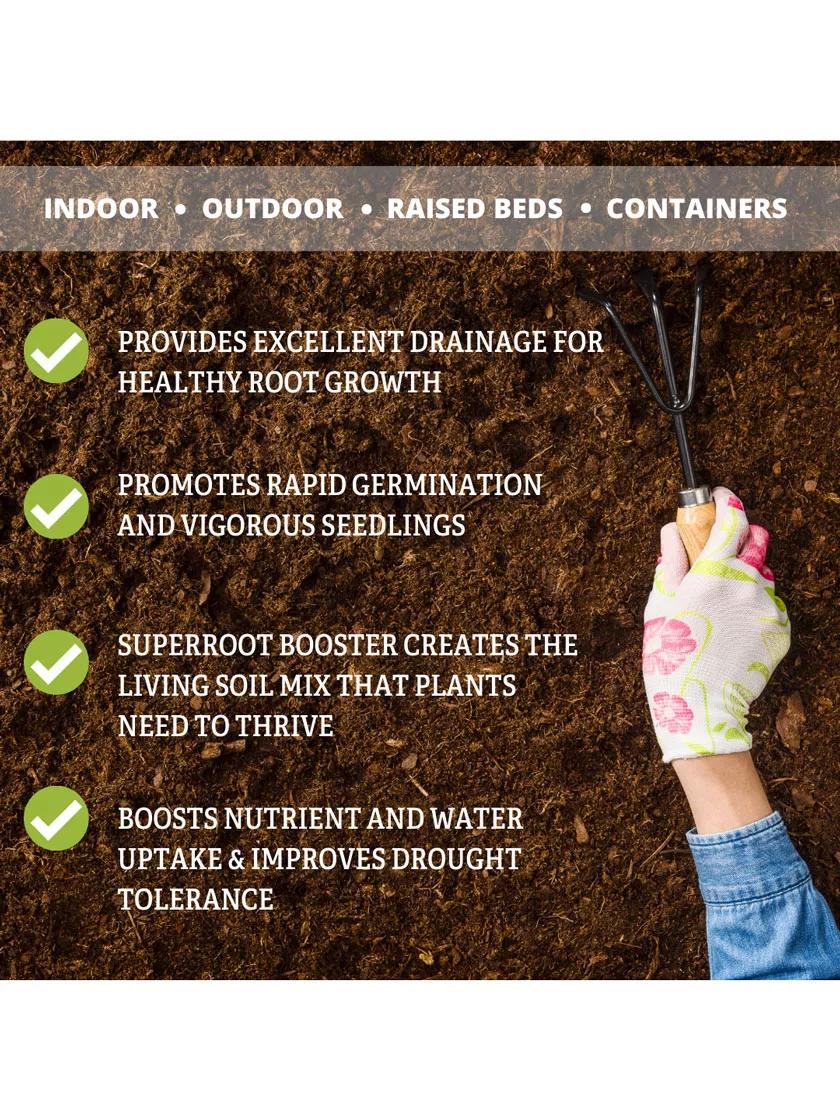 self-watering potting mix 20 qts Organic Self-Watering Potting Mix, 20 Qts