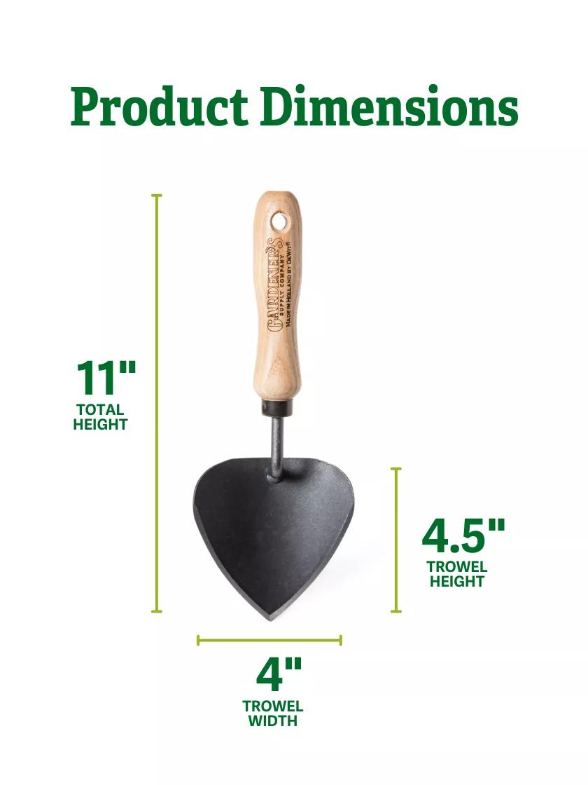 garden scoop trowel Gardener's Lifetime Potting Trowel