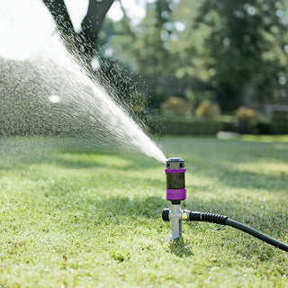 4-Pattern Cylinder Sprinkler with Spike