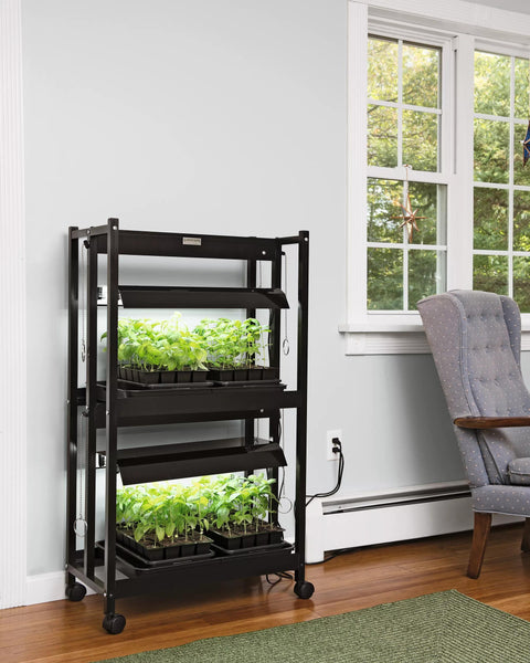 gardenline plant grow light LED Sunlite Compact 2-Tier Grow Lights