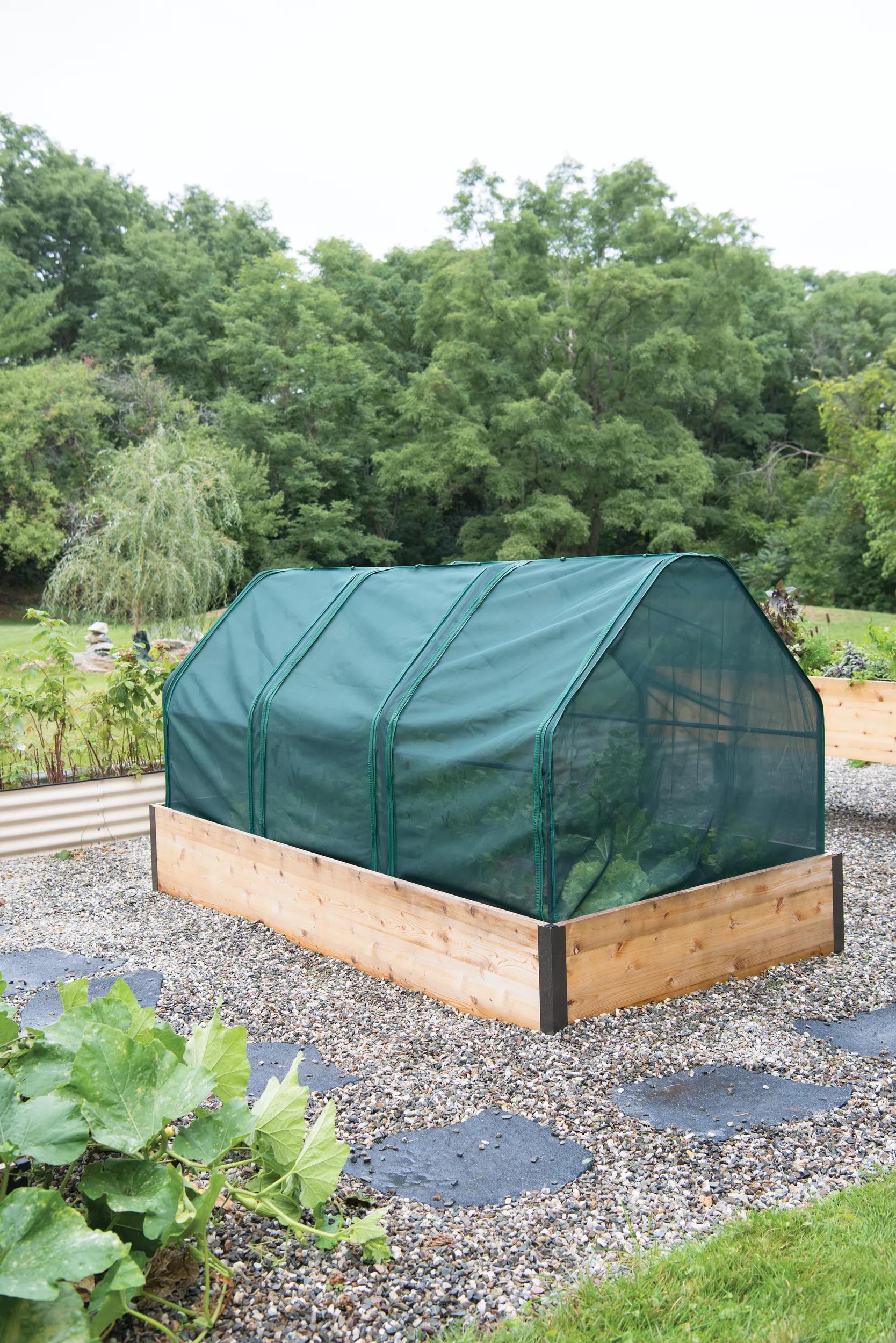 tent voor planten 3-Season Plant Protection Tent, 4' x 8'