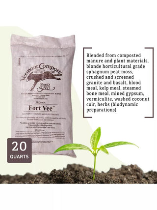 Fort Vee Compost-Based Organic Potting Soil Mix