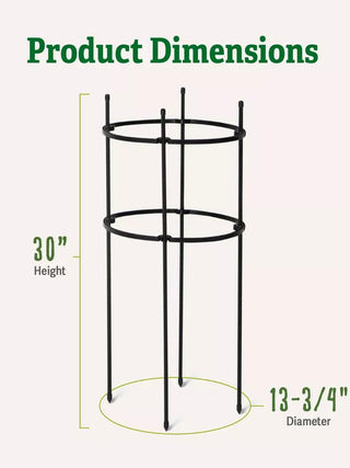 Titan Peony Supports, Medium, Set of 2