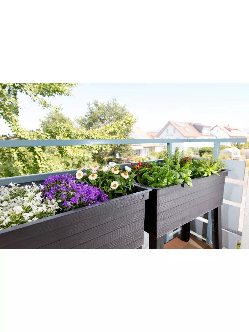balcony planters boxes Urban Balcony Elevated Planter Box