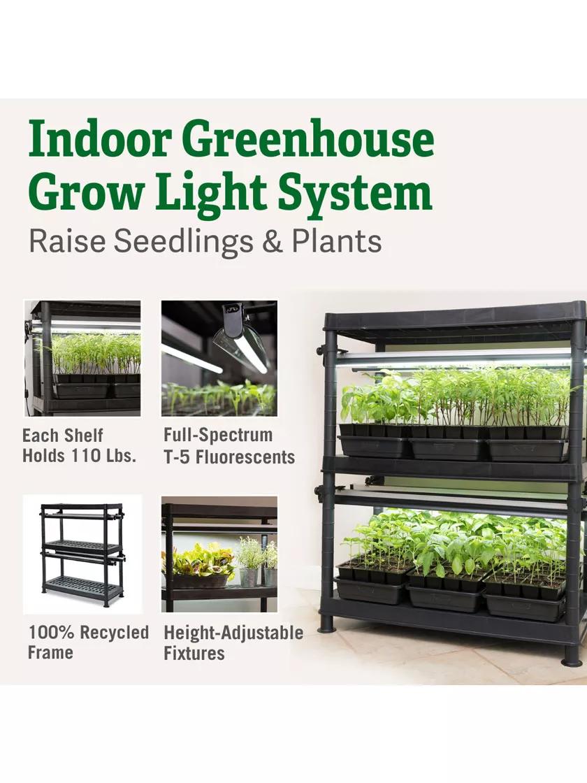 best grow light for 2 plants Stack-n-Grow Lights - 2-Tier System