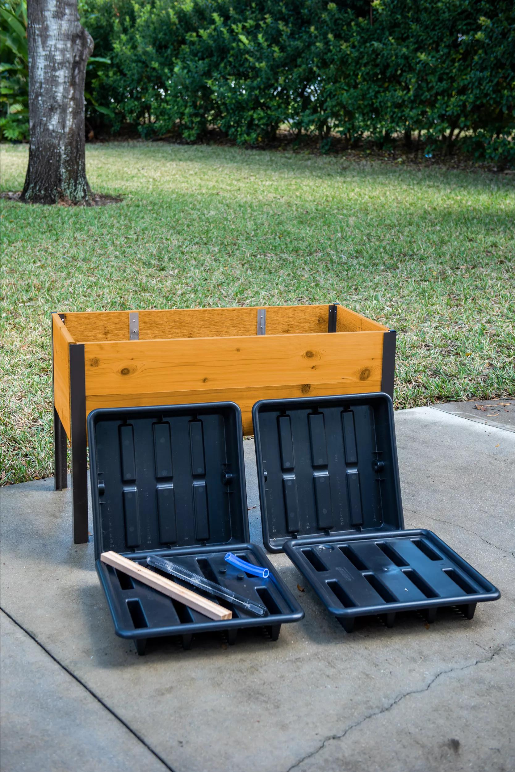 planter self watering insert Self-Watering Insert for 2' x 4' Planter