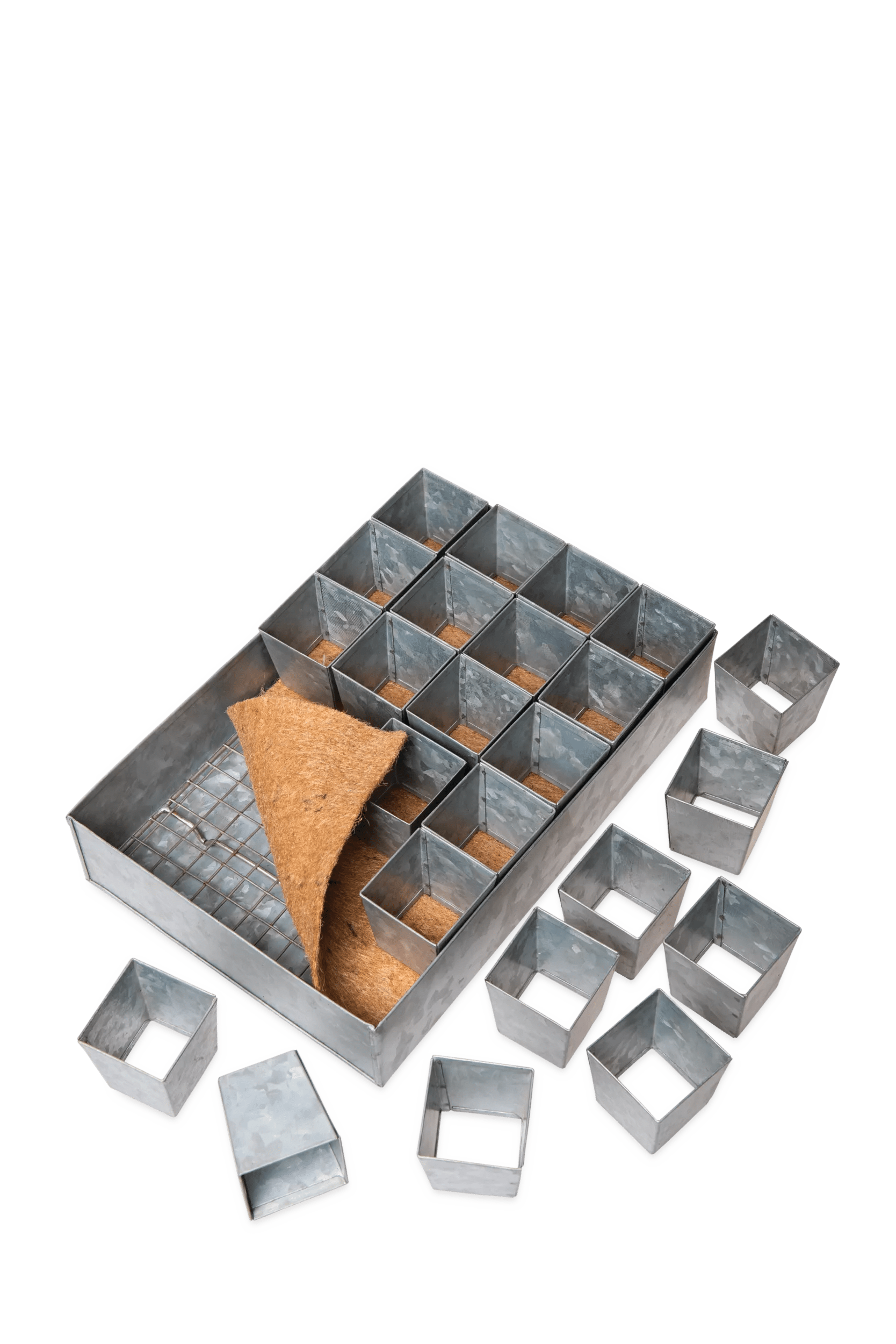 planting trays for seeds Self-Watering Galvanized Seed-Starting Tray