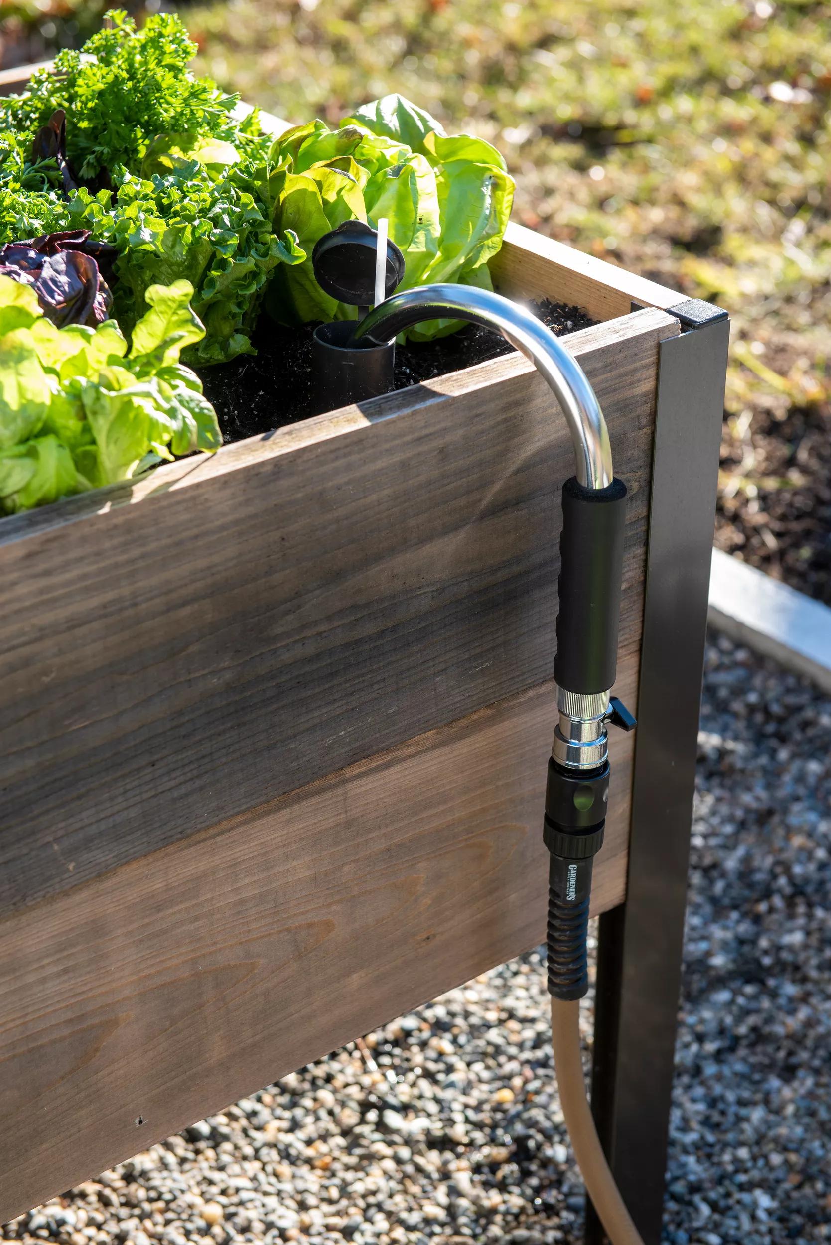 gardeners supply self watering planter Self-Watering Insert for 2' x 8' Planter