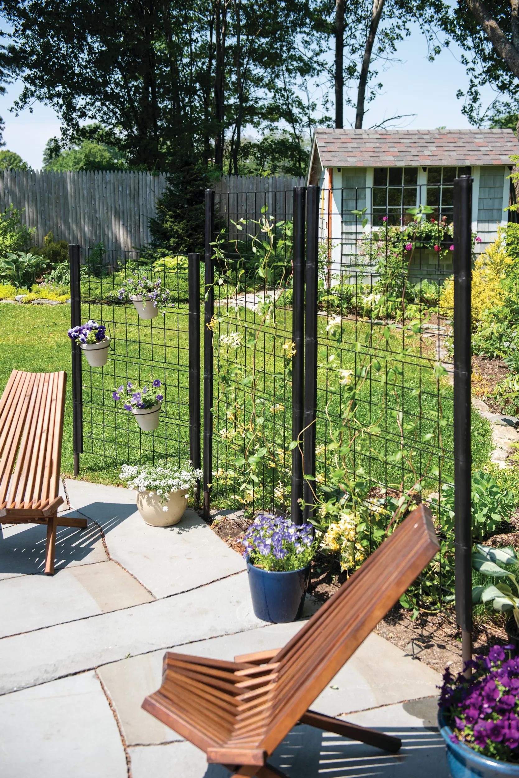 freestanding wooden trellis Randolph Freestanding Trellises