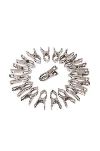 Metal Medium Garden Clips 2.25", Set of 18