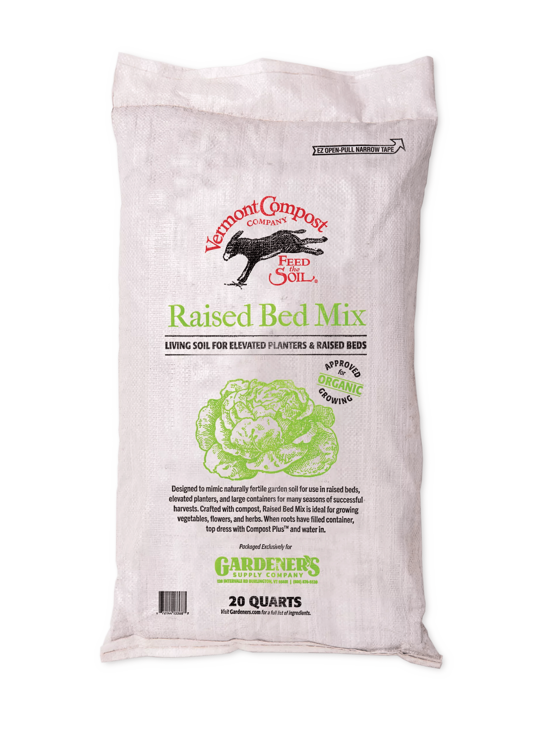 raised bed soil or potting mix Organic Raised Bed Potting Mix, 20 Quart