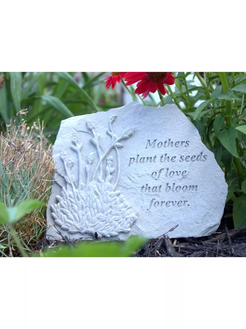 mothers plant the seeds of love Mothers Plant the Seeds of Love Memorial Stone