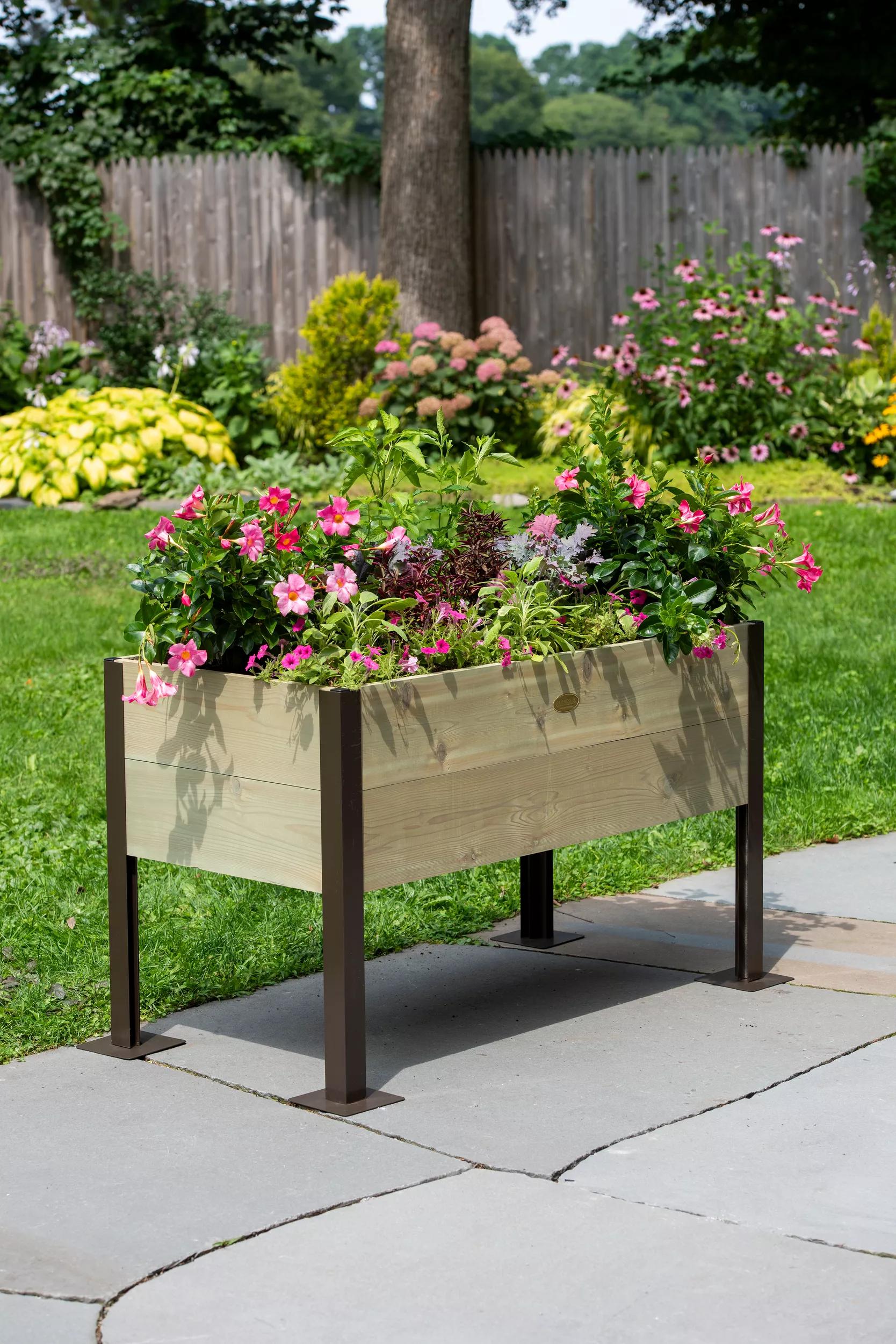 elevated planters box Elevated Planter Box Footers, Set of 4