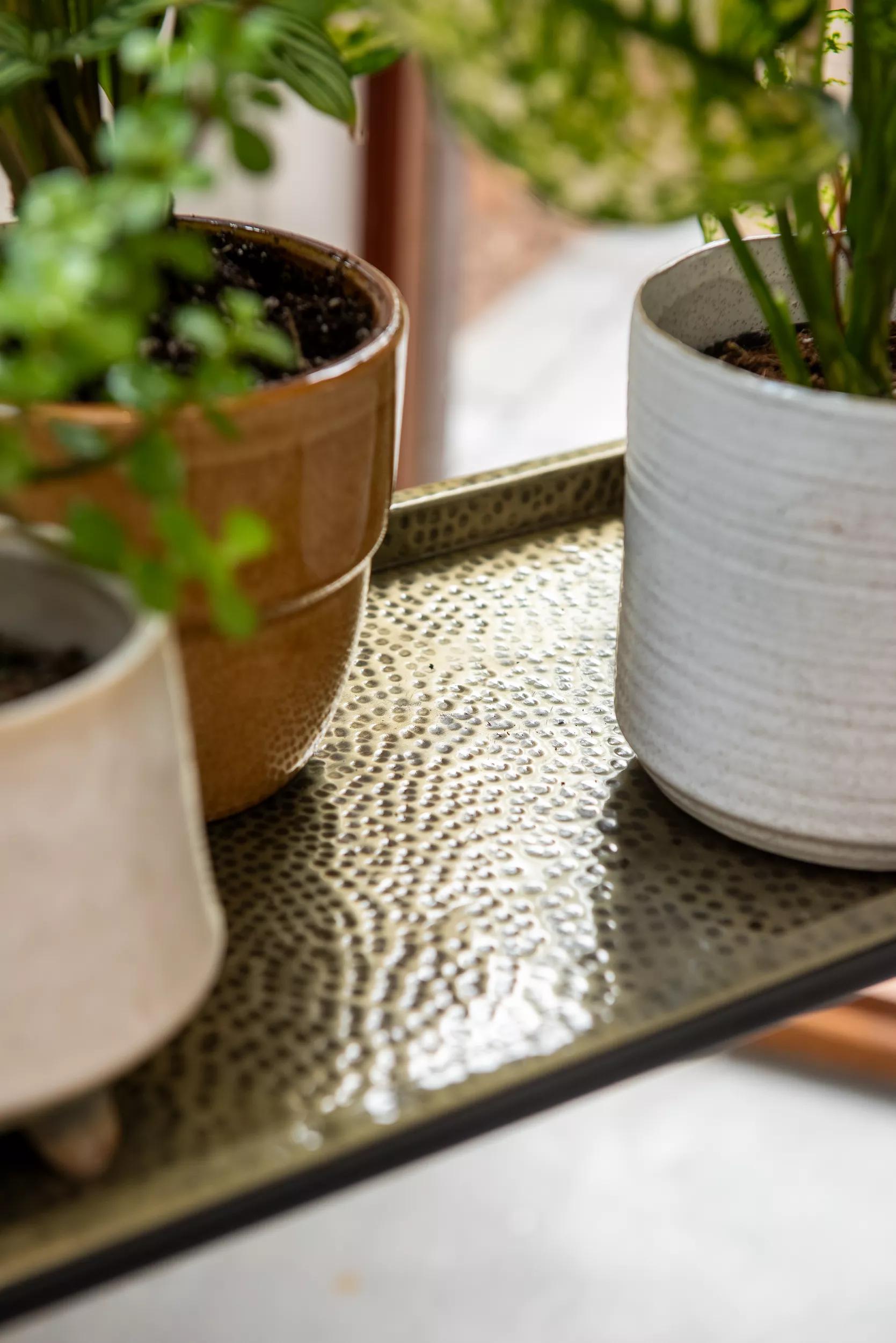 indoor plants for side table Sleek And Slender Plant Stand Side Table