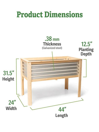Hudson Elevated Garden Bed