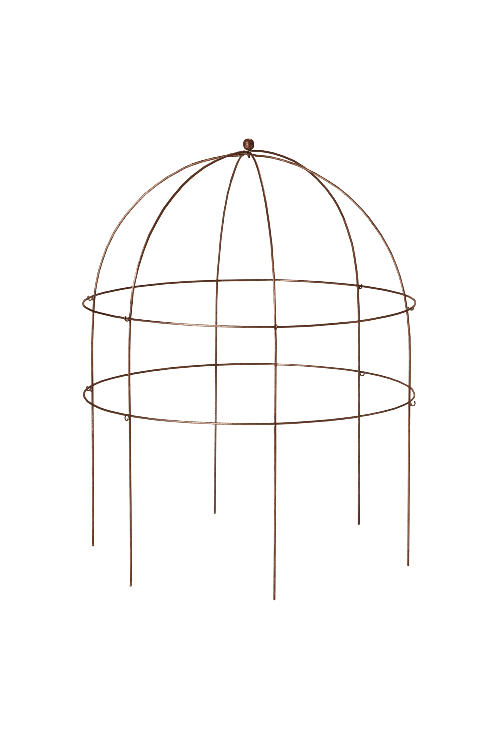 metal lobster pot plant support Jardin Bird Cage Support, 36"
