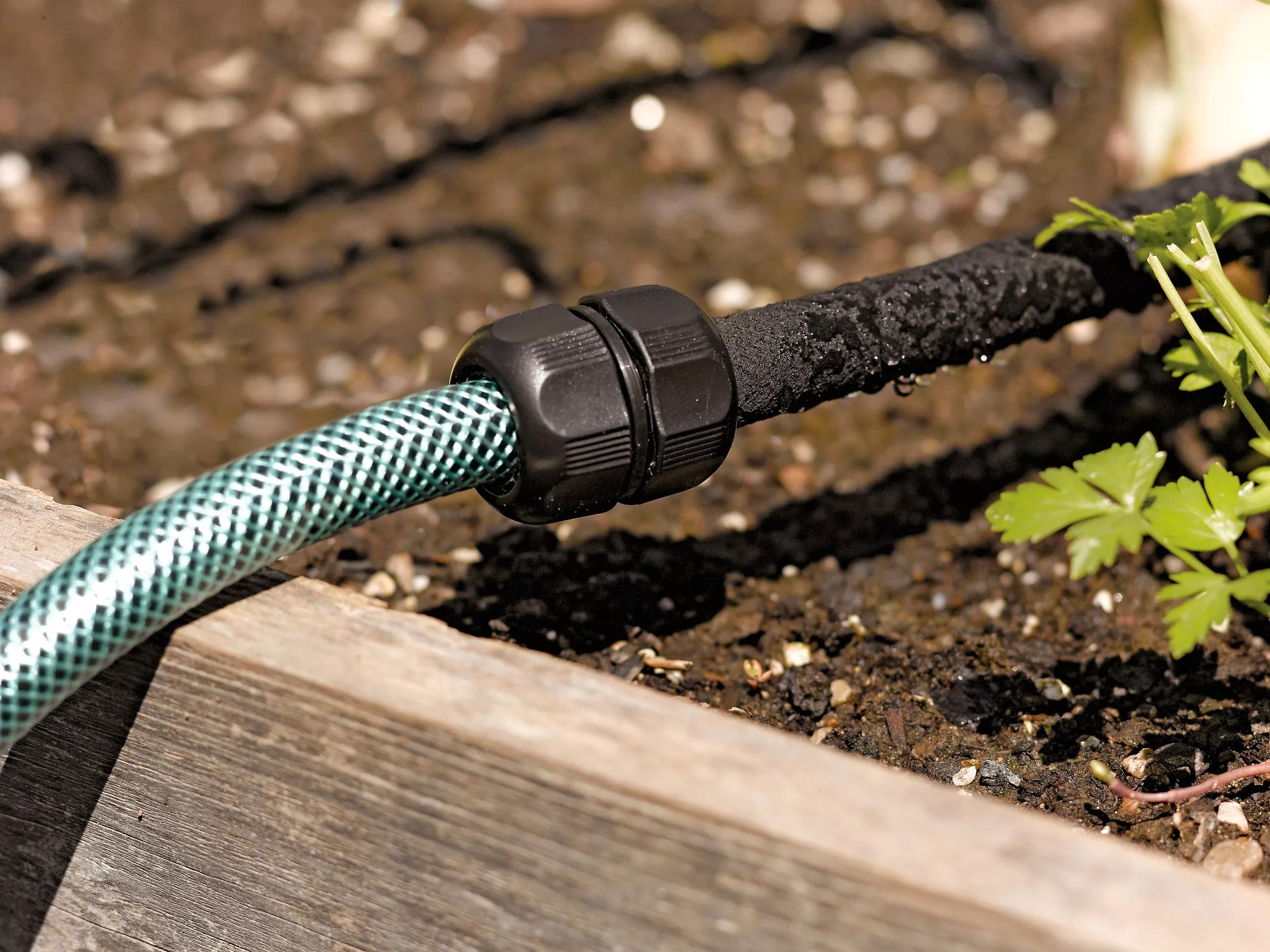 snip-n-spray garden and landscape sprinkler system Snip-n-Drip Soaker Hose System