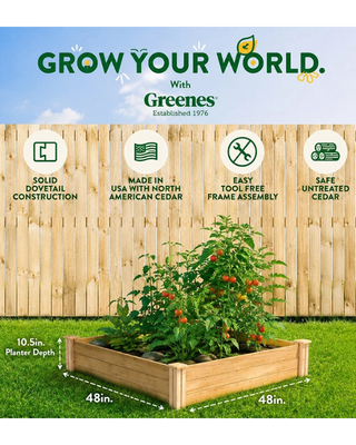 4' Cedar Raised Beds