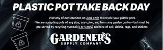 Plastic Pot Take Back Day