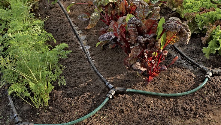 Garden Drip Tape Irrigation Kit Soaker Hose 20 Rows Watering System Master 