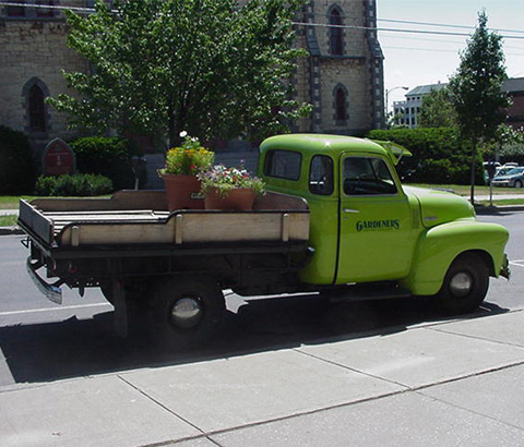 Gardener's Supply Truck with Random Acts of Gardening