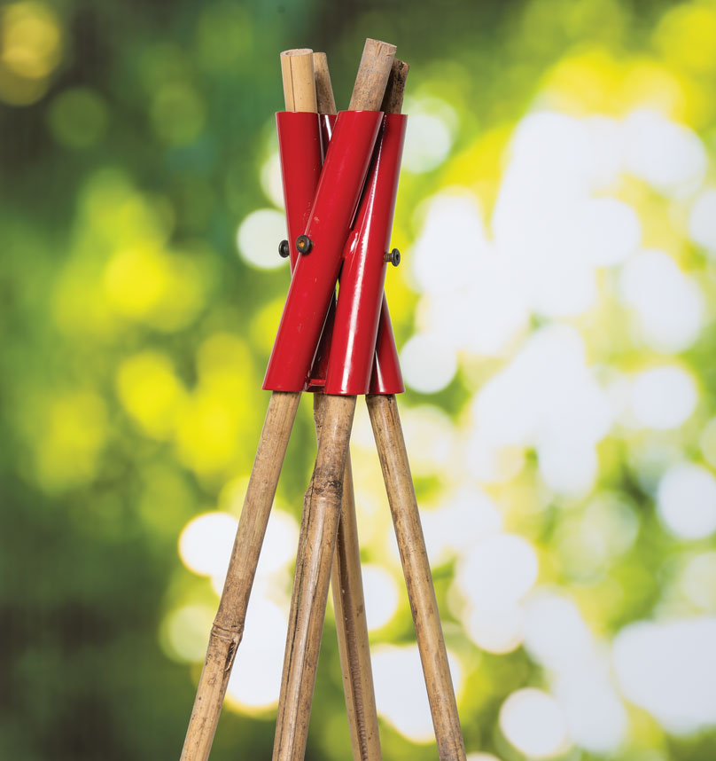 plastic connectors for making bamboo teepees