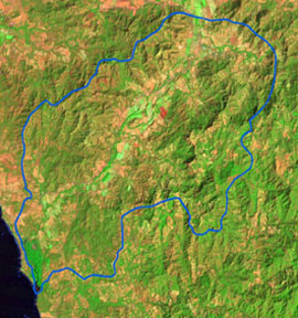 Nandamojo watershed