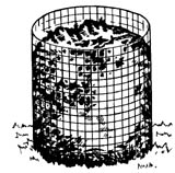 wire bin